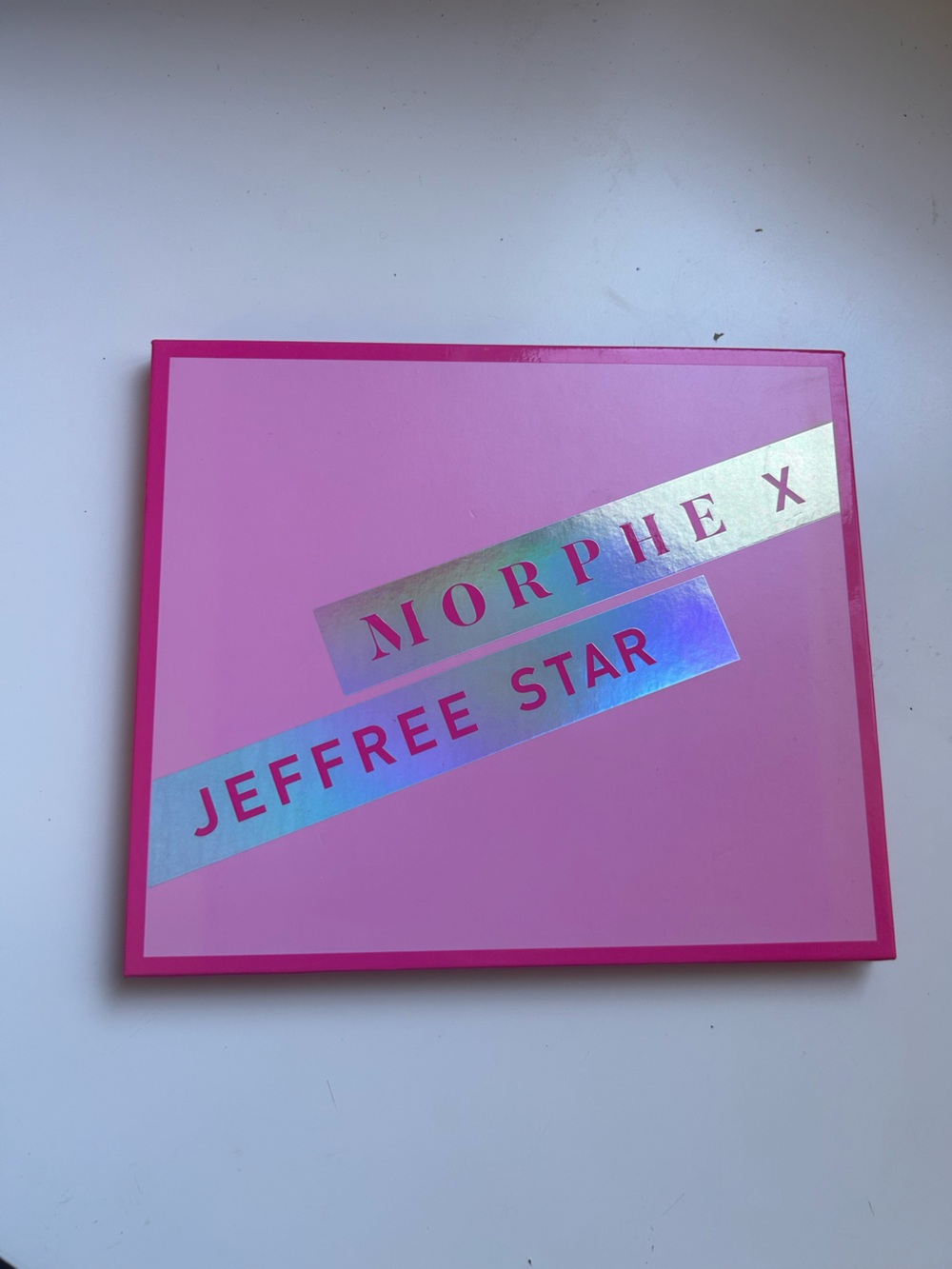 Jeffree Star Pink Holographic Collaboration Eyeshadow Palette